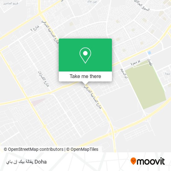 بقالة بيك إن باي map