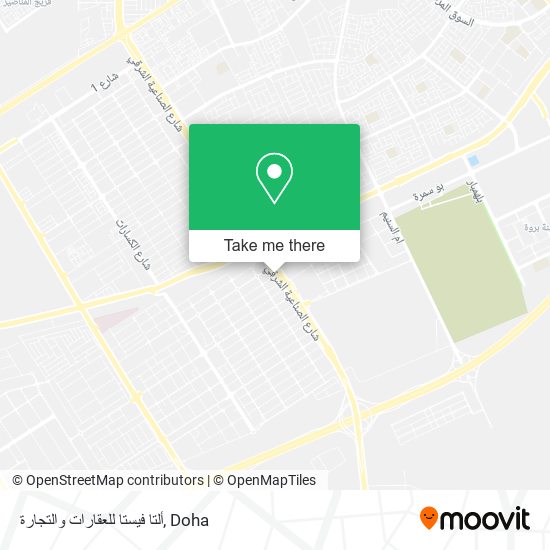 ألتا فيستا للعقارات والتجارة map