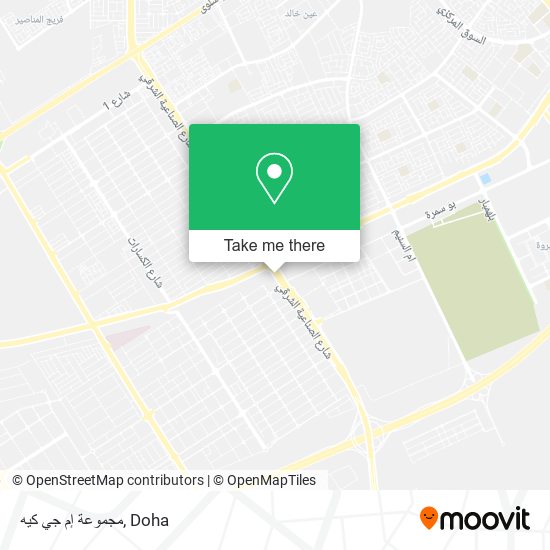 مجموعة إم جي كيه map