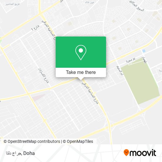 جراج دلتا map