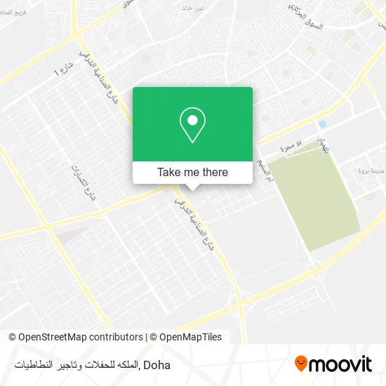 الملكه للحفلات وتاجير النطاطيات map
