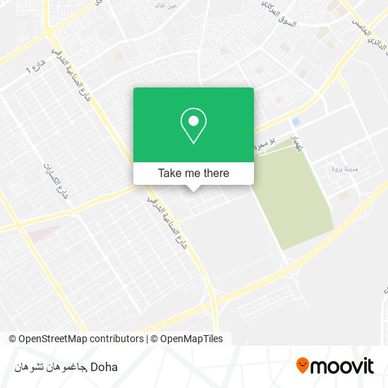جاغموهان تشوهان map