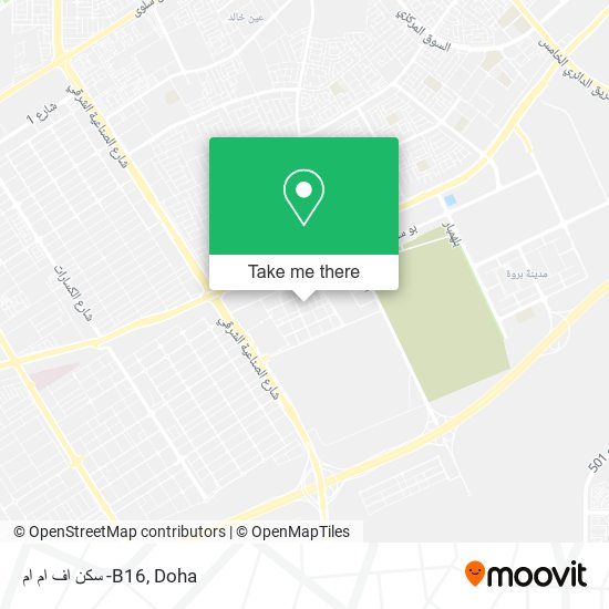 سكن اف ام ام -B16 map