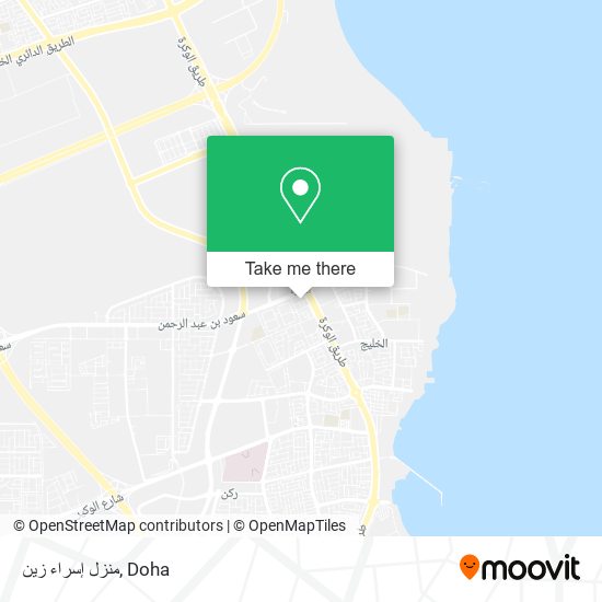 منزل إسراء زين map