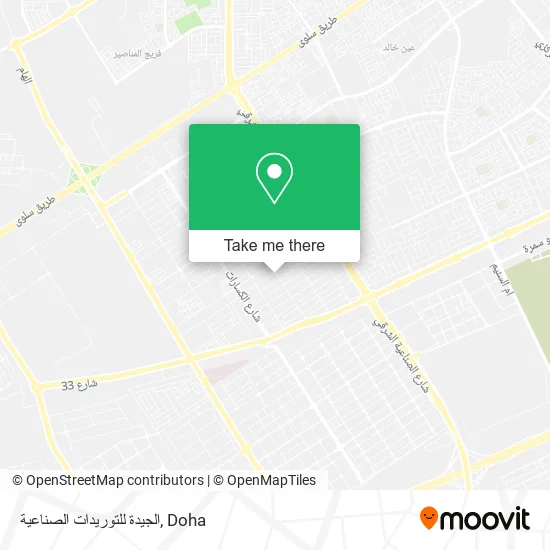 الجيدة للتوريدات الصناعية map