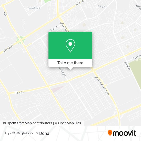 شركة ماستر تك للتجارة map