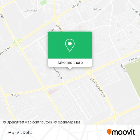 دانواي قطر map