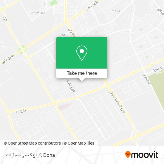 كراج كابسي للسيارات map