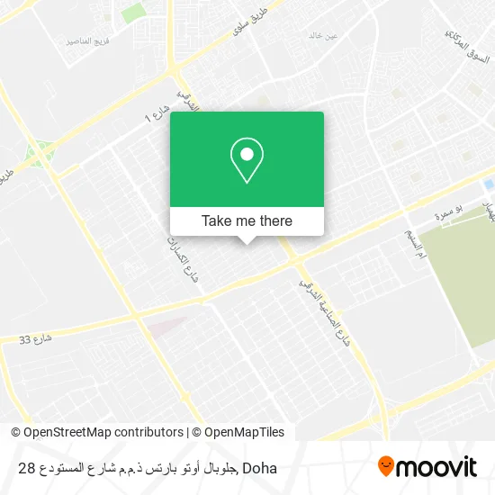 جلوبال أوتو بارتس ذ.م.م شارع المستودع 28 map
