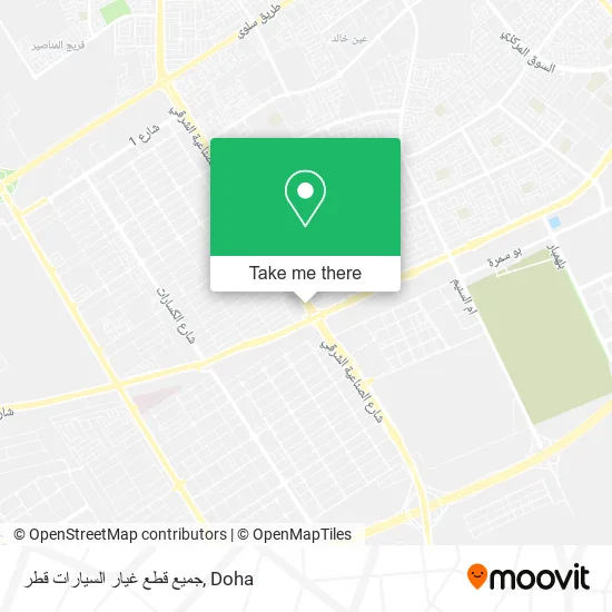 جميع قطع غيار السيارات قطر map