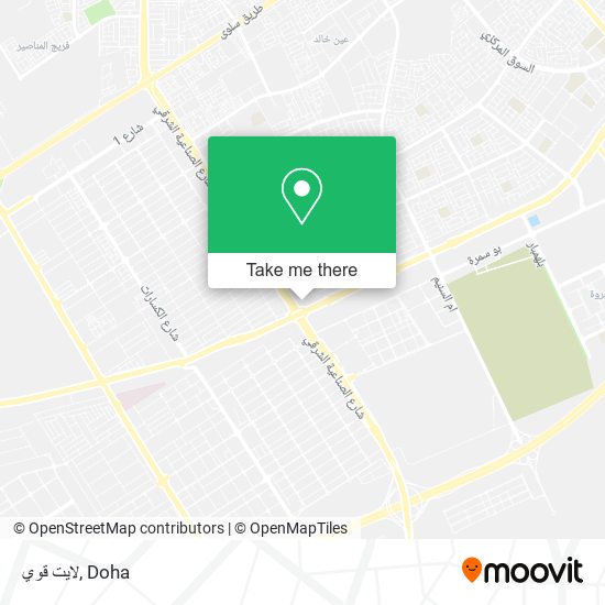 لايت قوي map