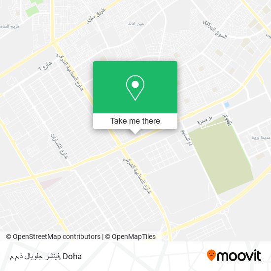 فينشر جلوبال ذ.م.م map