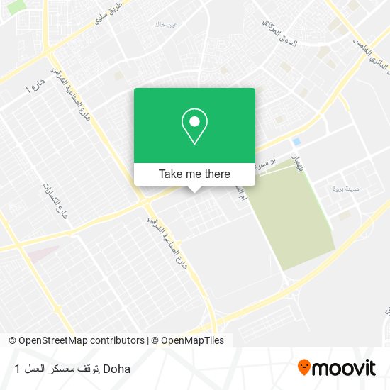 توقف معسكر العمل 1 map