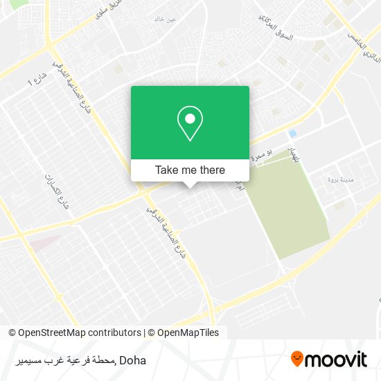 محطة فرعية غرب مسيمير map