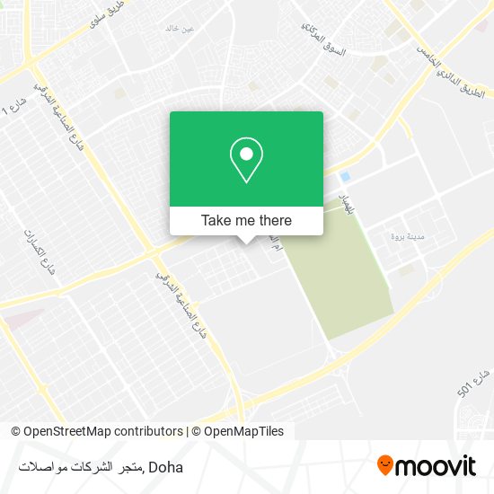 متجر الشركات مواصلات map
