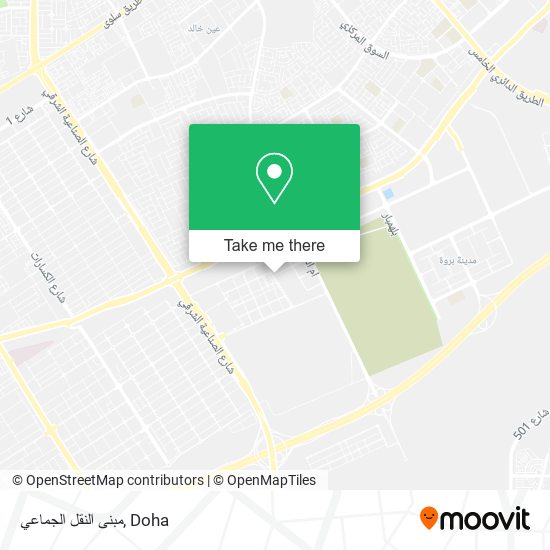 مبنى النقل الجماعي map