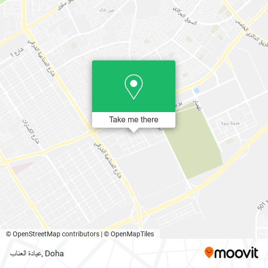 عيادة العناب map