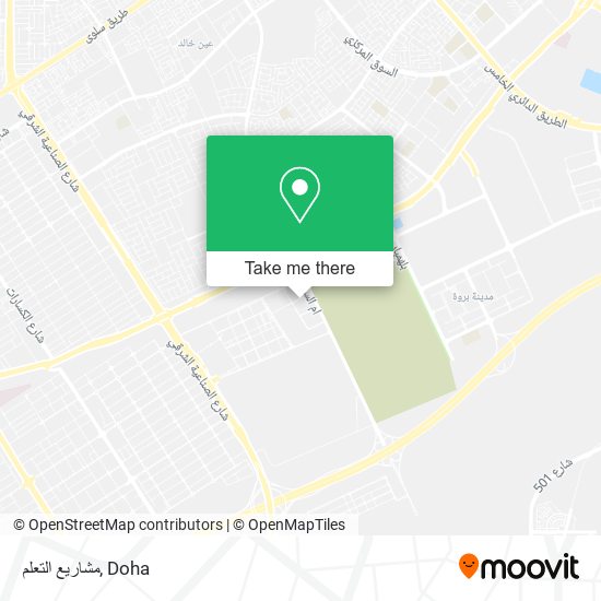 مشاريع التعلم map