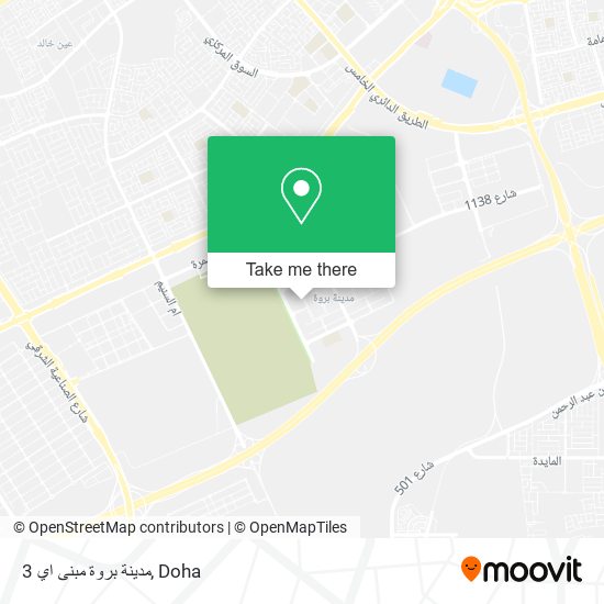 مدينة بروة مبنى اي 3 map