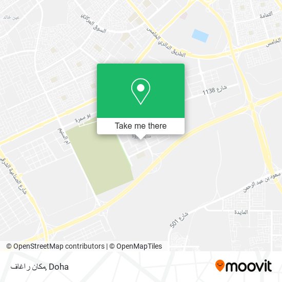 مكان راغاف map