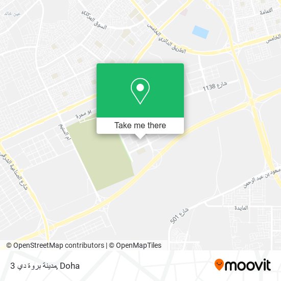 مدينة بروة دي 3 map