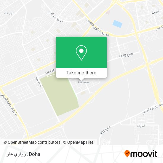 برواري هيلز map