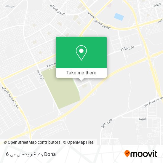مدينة بروة مبنى جي 6 map