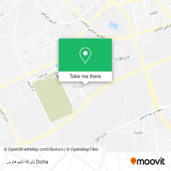 شركة تايم هاوس map