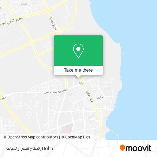 المفتاح للسفر والسياحة map