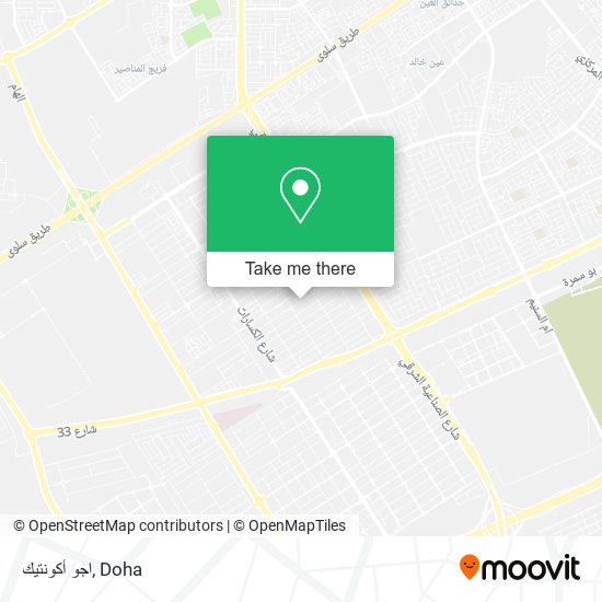 اجو أكونتيك map