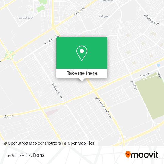 تجارة وستهايمر map
