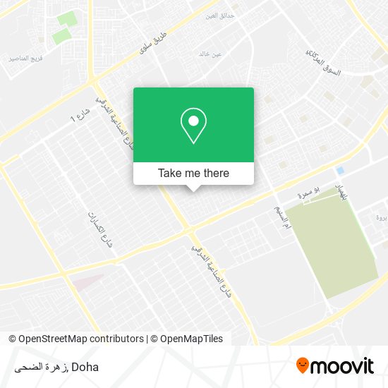 زهرة الضحى map