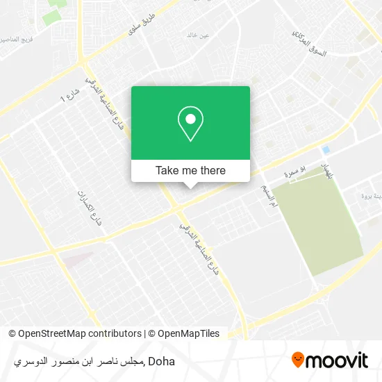 مجلس ناصر ابن منصور الدوسري map
