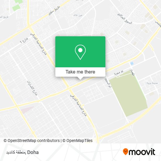 منطقة كانديد map