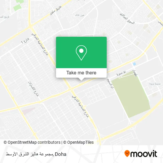 مجموعة هاليز الشرق الأوسط map