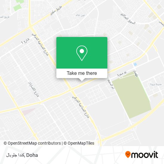 كندا جلوبال map
