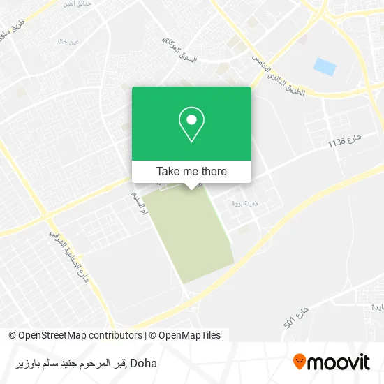 قبر المرحوم جنيد سالم باوزير map