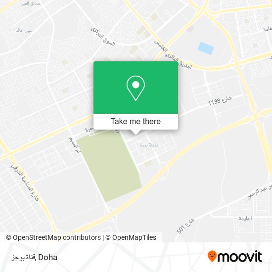 قناة بوجز map