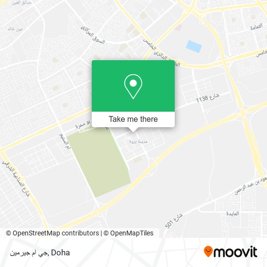جي ام جيرمين map
