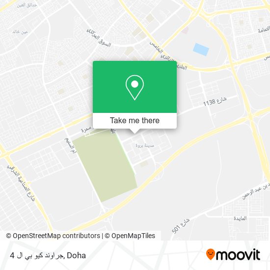 جراوند كيو بي ال 4 map