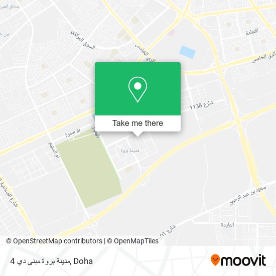 مدينة بروة مبنى دي 4 map