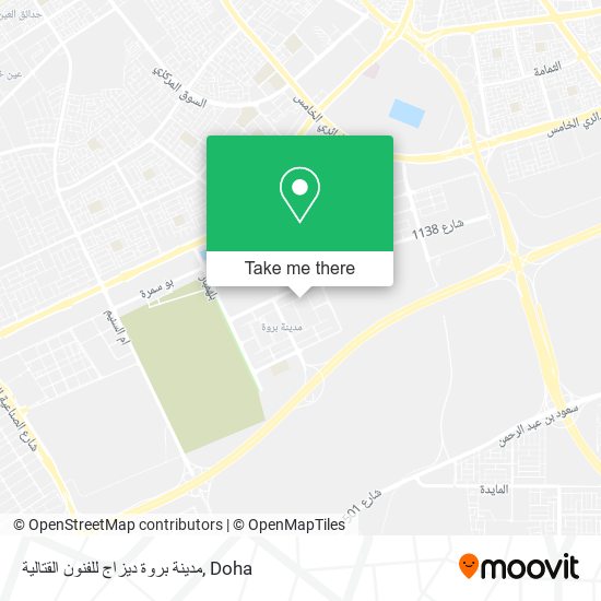 مدينة بروة ديزاج للفنون القتالية map