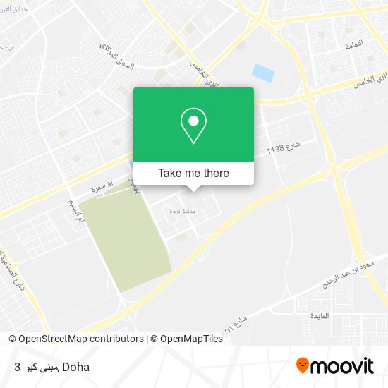 مبنى كيو 3 map