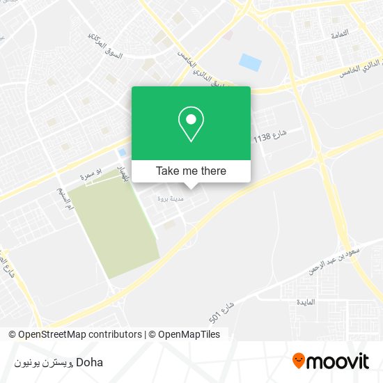 ويسترن يونيون map
