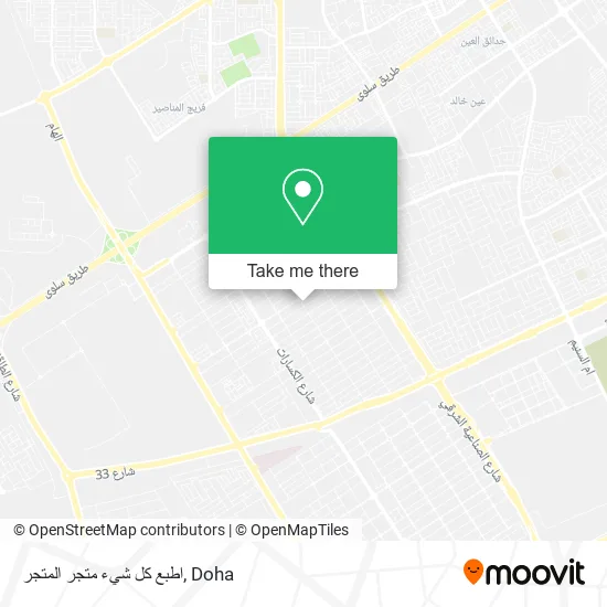 اطبع كل شيء متجر المتجر map