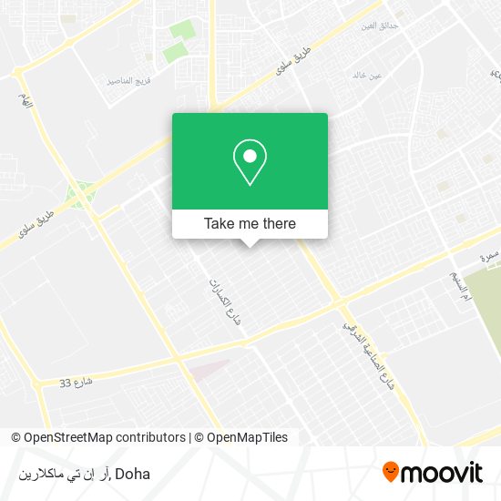آر إن تي ماكلارين map