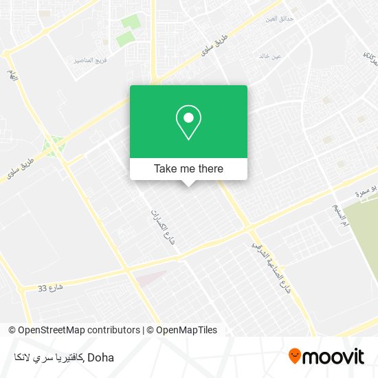 كافتيريا سري لانكا map