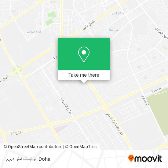 دوتيست قطر ذ.م.م map