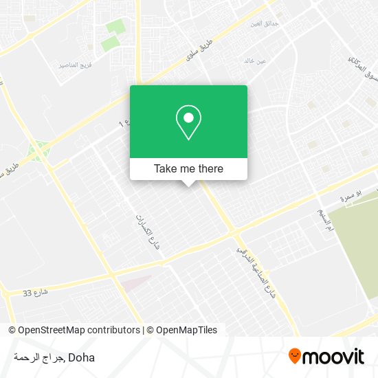 جراج الرحمة map