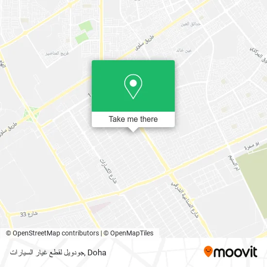 جودويل لقطع غيار السيارات map